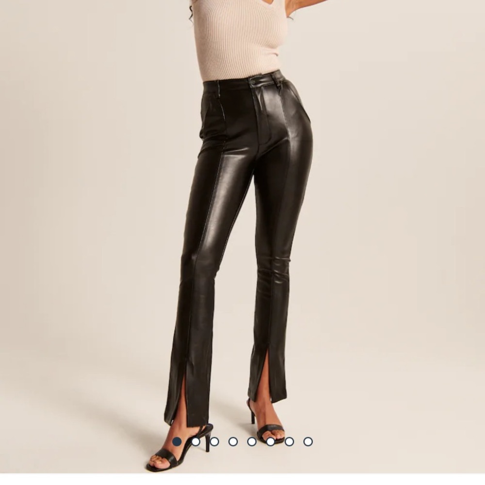 Abercrombie and Fitch vegan leather pants